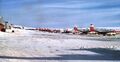 Air Base Thule, the closest point of supply for Camp Century, in 1955